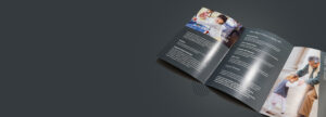 What makes a brochure persuasive in high-touch sales?