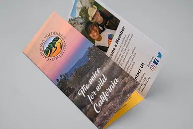 Professional printing services workspace